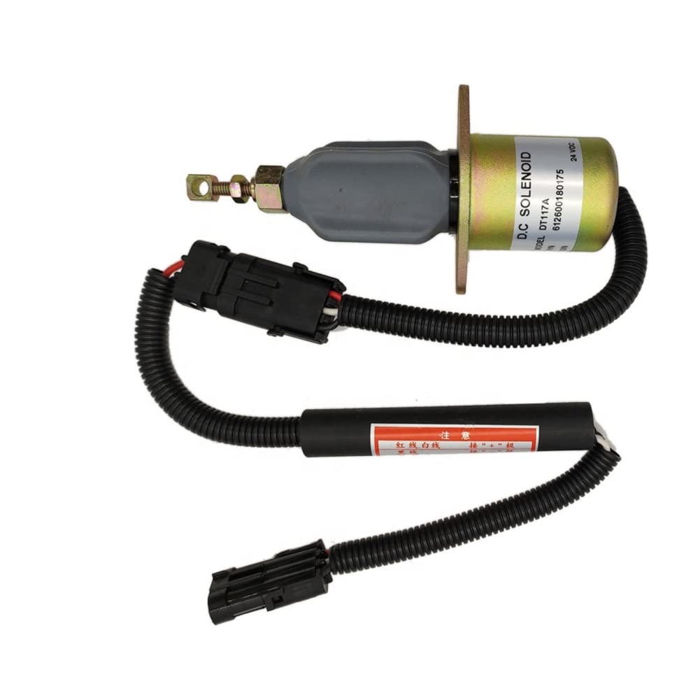24V Fuel Shut off solenoid Valve 612600180175 CAIJUN-AUTO : Amazon